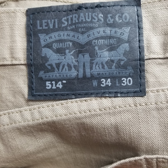 Levi's JEANS 514 Size 34×30 - Picture 6 of 9